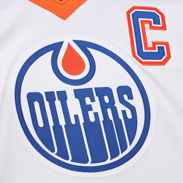 Wayne Gretzky Edmonton Oilers 1986/87 Blue Line Player Jersey - White - Image 14