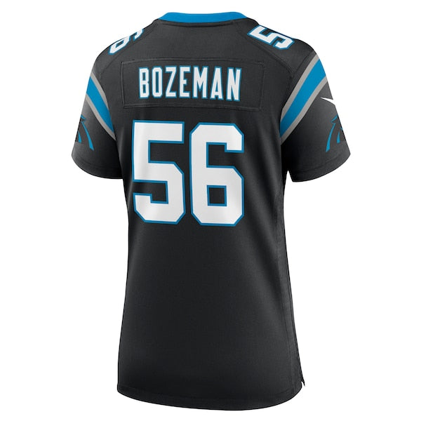 Bradley Bozeman Carolina Panthers Nike Women's Team Game Jersey - Black - Image 3