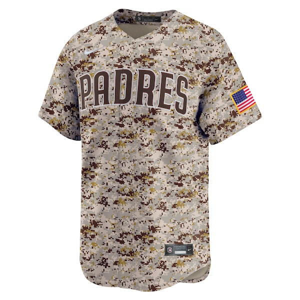 Fernando Tatis Jr. San Diego Padres Nike 2nd Alternate Limited Player Jersey?ยจC Tan - Image 2