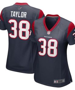 J.J. Taylor Houston Texans Nike Women's Team Game Jersey -  Navy