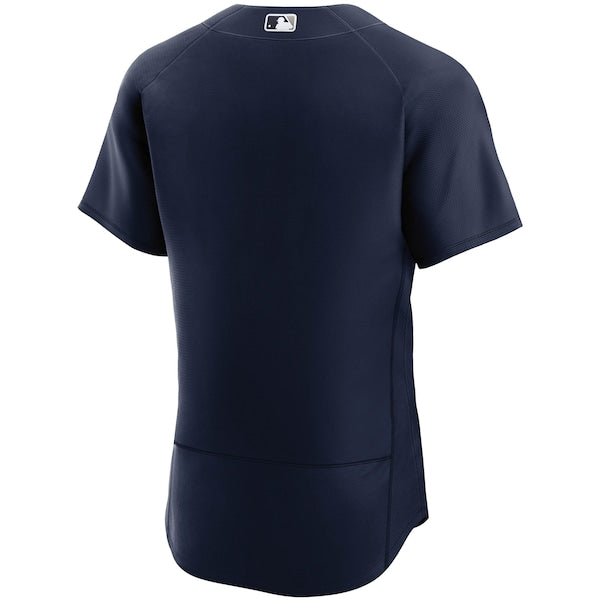 New York Yankees Nike Alternate Authentic Team Jersey - Navy - Image 3