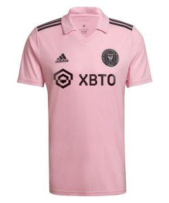 Alternative view of Luis Su¨¢rez Inter Miami CF adidas 2024 The Heart Beat Kit Replica Player Jersey - Pink