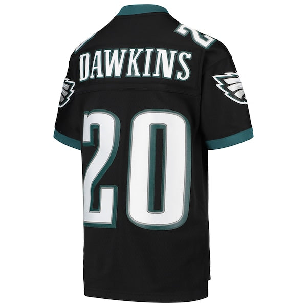 Brian Dawkins Philadelphia Eagles Youth 2004 Legacy Retired Player Jersey - Black/Green - Image 4