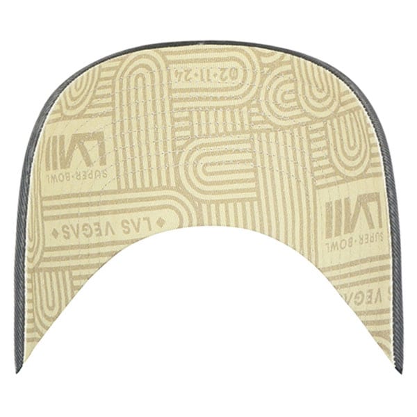 Kansas City Chiefs '47 Super Bowl LVIII Champions Side Patch Clean Up Adjustable Hat - Charcoal - Image 4