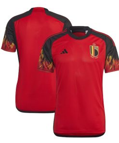 Belgium National Team adidas 2022/23 Home Replica Jersey - Red