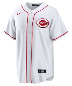 Alternative view of Ke'Bryan Hayes Cincinnati Reds Nike Home Replica Jersey - White