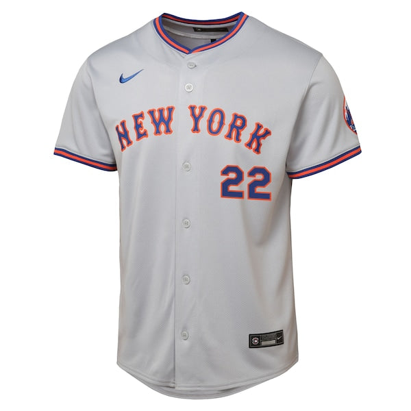 Juan Soto New York Mets Youth Limited Player Jersey - Gray - Image 2