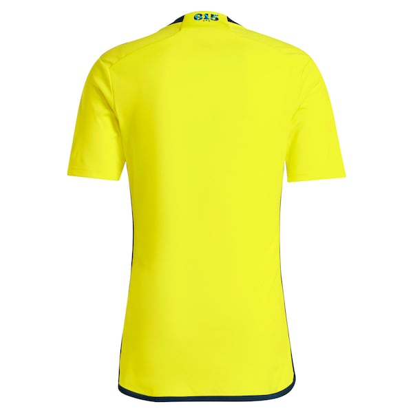 Nashville SC adidas 2024 The 615 Kit Replica Jersey - Yellow - Image 3