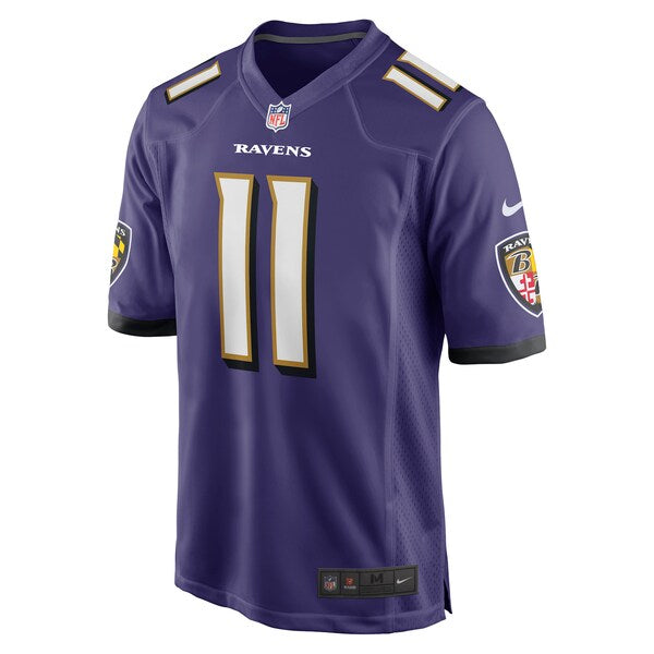 Jordan Stout Baltimore Ravens Nike Player Game Jersey - Purple - Image 2