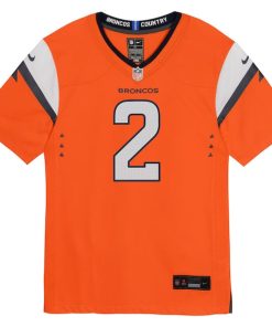 Alternative view of Patrick Surtain II Denver Broncos Nike Toddler Game Jersey - Orange