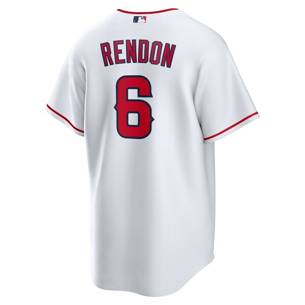 Anthony Rendon Los Angeles Angels Nike Home Replica Player Name Jersey - White/Red - Image 4