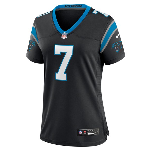 Jadeveon Clowney Carolina Panthers Nike Women's Game Jersey - Black - Image 3