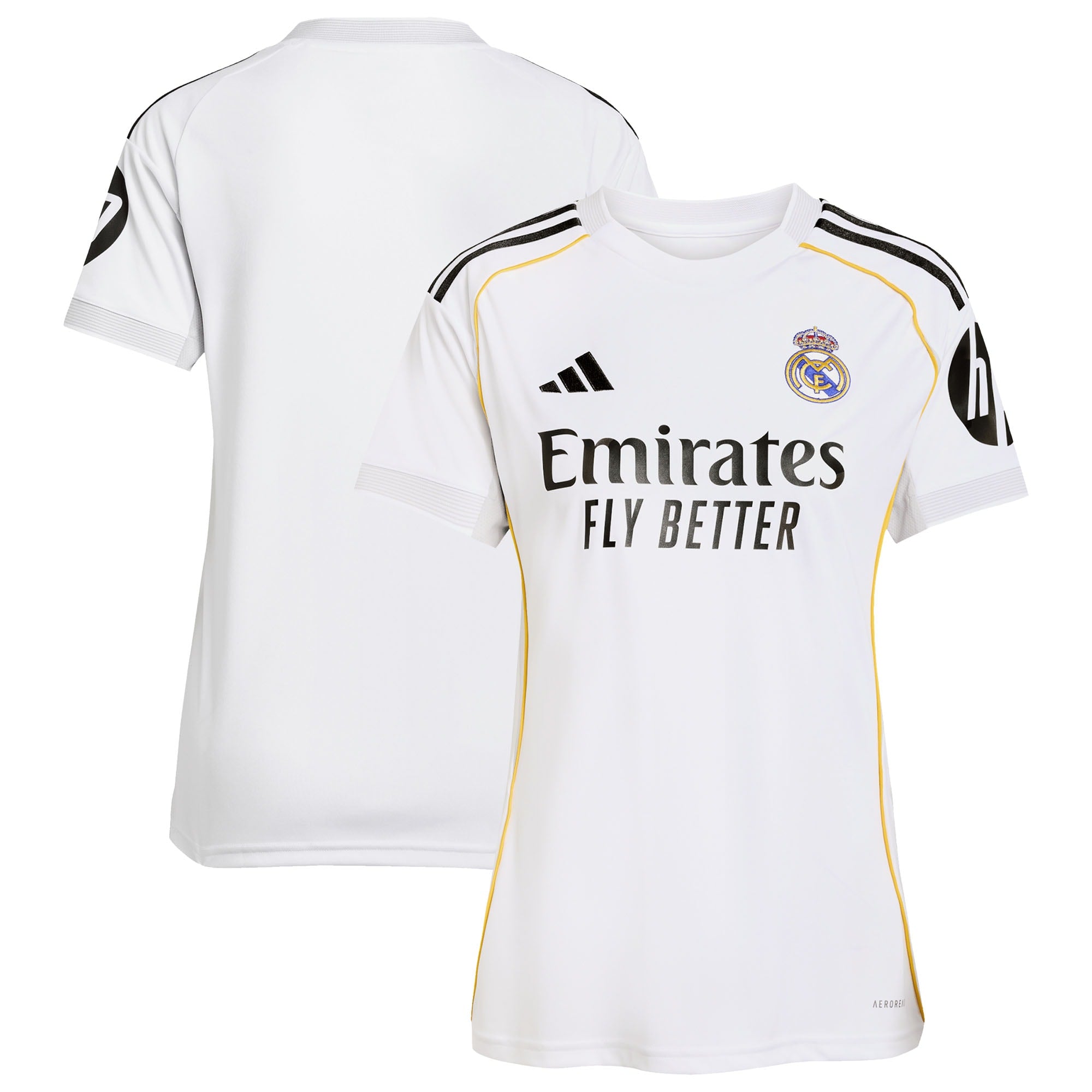 Los Merengues adidas Women's 2025/26 Away Replica Jersey - Blue/White - Image 5