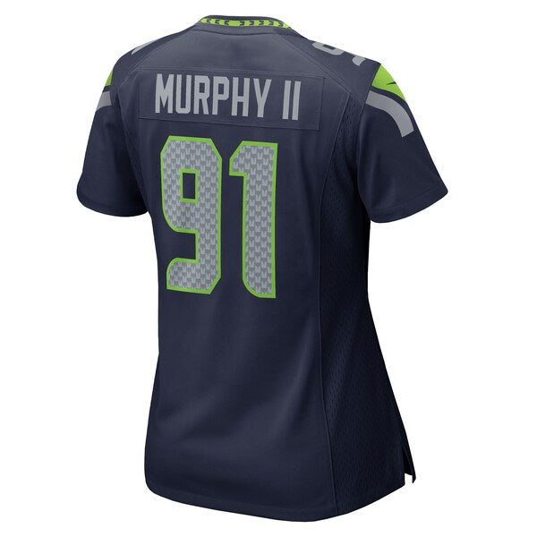 Byron Murphy II Seattle Seahawks Nike Women's Team Game Jersey - College Navy - Image 4