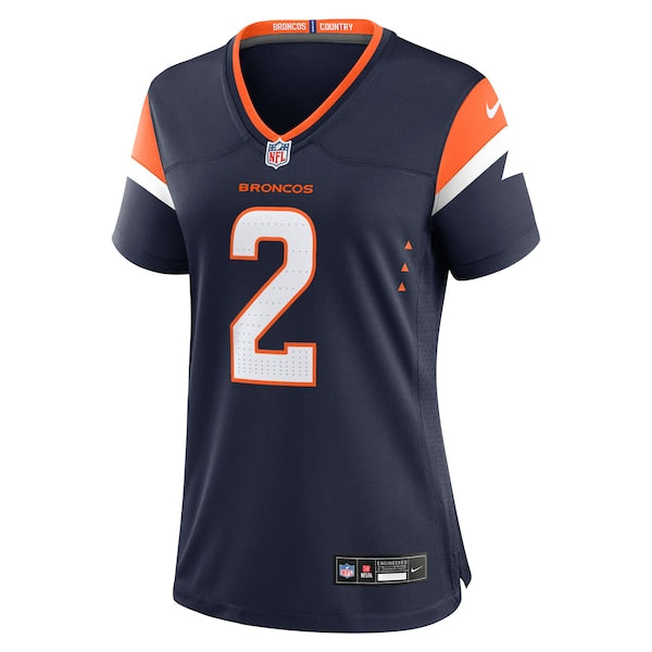 Patrick Surtain II Denver Broncos Nike Women's Alternate Game Jersey - Navy - Image 3