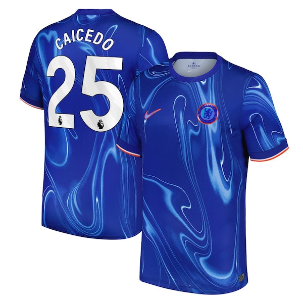Mois¨¦s Caicedo Chelsea Nike 2024/25 Home Replica Player Jersey - Blue
