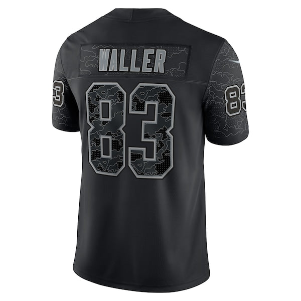 Darren Waller Las Vegas Raiders Nike RFLCTV Limited Jersey - Black - Image 6