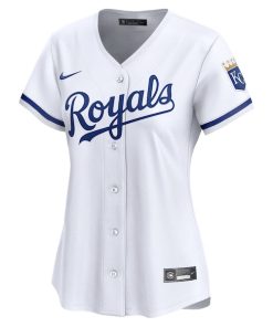 Alternative view of Kansas City Royals Nike Women's 2024 Jackie Robinson Day Home Limited Jersey?¨C White