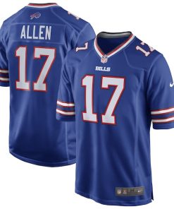 Josh Allen Buffalo Bills Nike Team Game Player Jersey - Royal/Red/White
