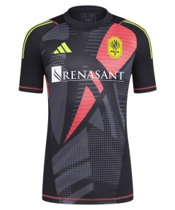 Alternative view of Nashville SC adidas 2024 Goalkeeper Jersey - Black