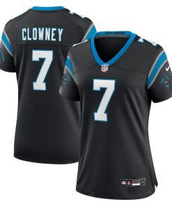 Alternative view of Jadeveon Clowney Carolina Panthers Nike Women's  Game Jersey -  Black