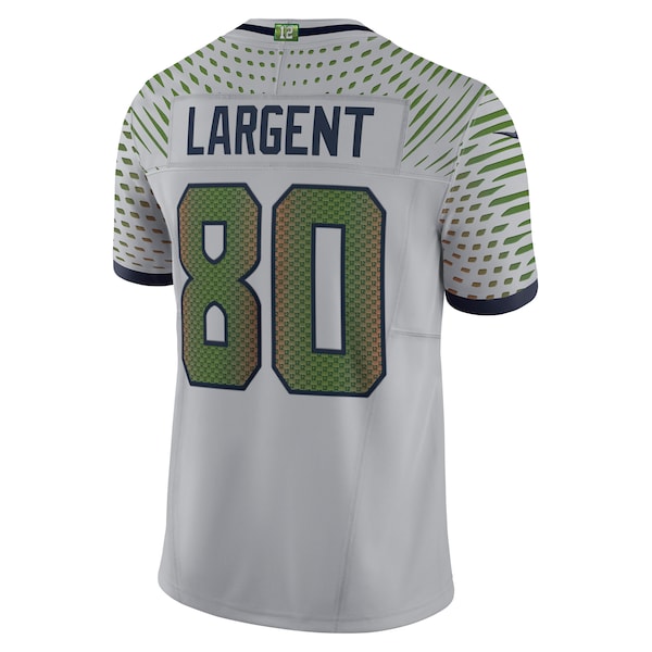 Steve Largent Seattle Seahawks Nike 2025 Rivalries Collection Retired Player Limited Jersey - Wolf Gray - Image 3