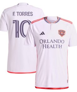 Facundo Torres Orlando City SC adidas 2024 Legacy Kit Replica Player Jersey?¨C Purple