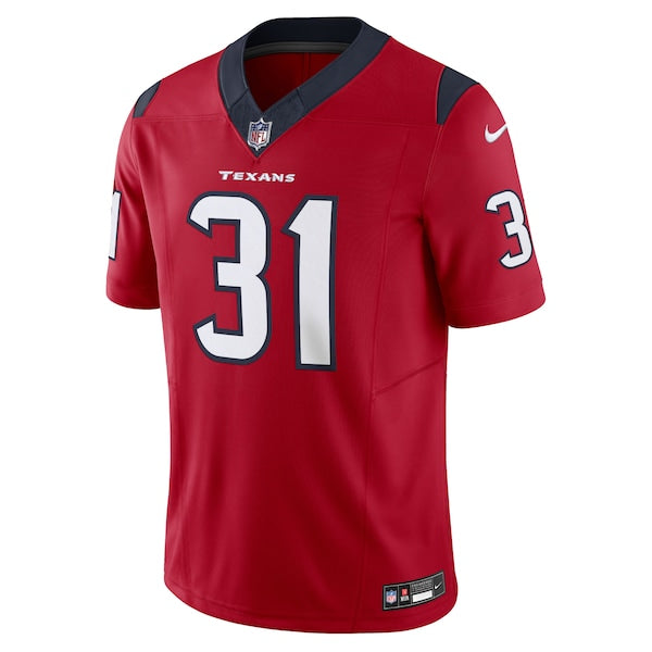 Dameon Pierce Houston Texans Nike Vapor F.U.S.E. Limited Jersey - Red - Image 2