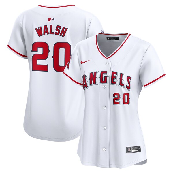 Jared Walsh Los Angeles Angels Nike Women's Home Limited Player Jersey - White