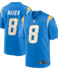 Brett Maher Los Angeles Chargers Nike Team Game Jersey -  Powder Blue