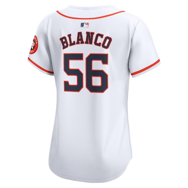 Ronel Blanco Houston Astros Nike Women's Home Limited Jersey - White - Image 3
