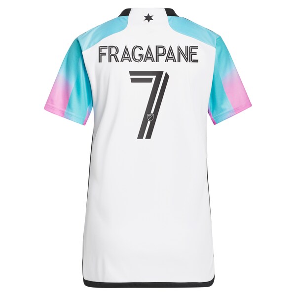 Franco Fragapane Minnesota United FC adidas Women's 2024 The Northern Lights Kit Replica Jersey - White - Image 3