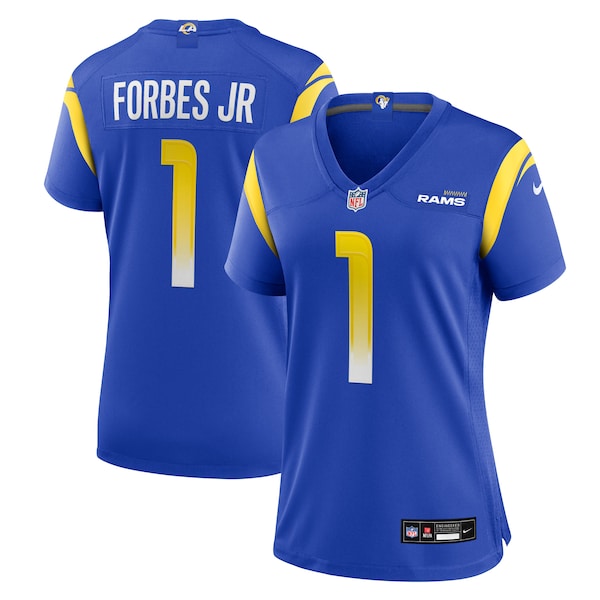 Emmanuel Forbes Jr. Los Angeles Rams Nike Women's Team Game Jersey - Royal