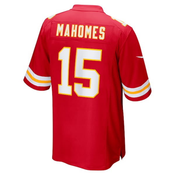 Patrick Mahomes Kansas City Chiefs Nike Super Bowl LVII Patch Game Jersey - Red - Image 3