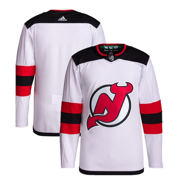 New Jersey Devils adidas Away Primegreen Authentic Jersey?ยจC White