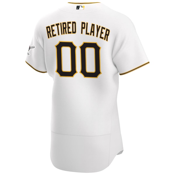 Pittsburgh Pirates Nike Home Pick-A-Player Retired Roster Authentic Jersey - White - Image 3