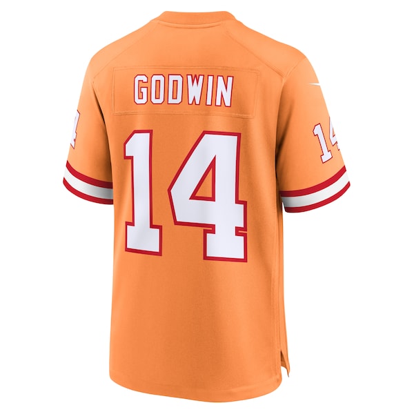 Chris Godwin Tampa Bay Buccaneers Nike Throwback Game Jersey - Orange - Image 3