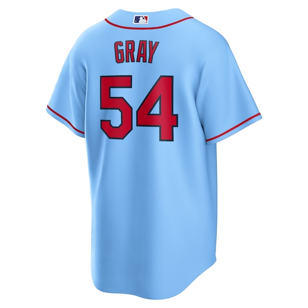 Sonny Gray St. Louis Cardinals Nike Alternate Replica Jersey - Light Blue/Red/White - Image 4