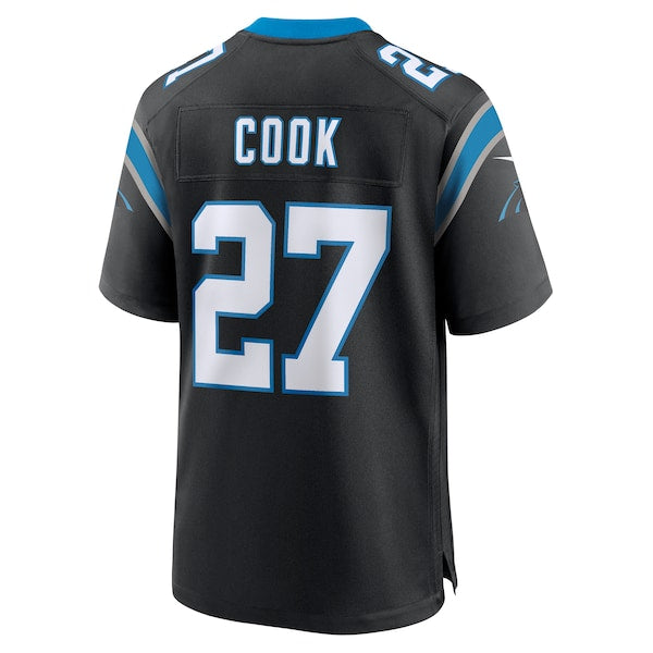 Alex Cook Carolina Panthers Nike Game Jersey - Black - Image 3