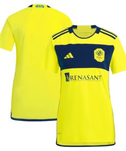 Nashville SC adidas Women's 2024 The 615 Kit Replica Jersey - Yellow
