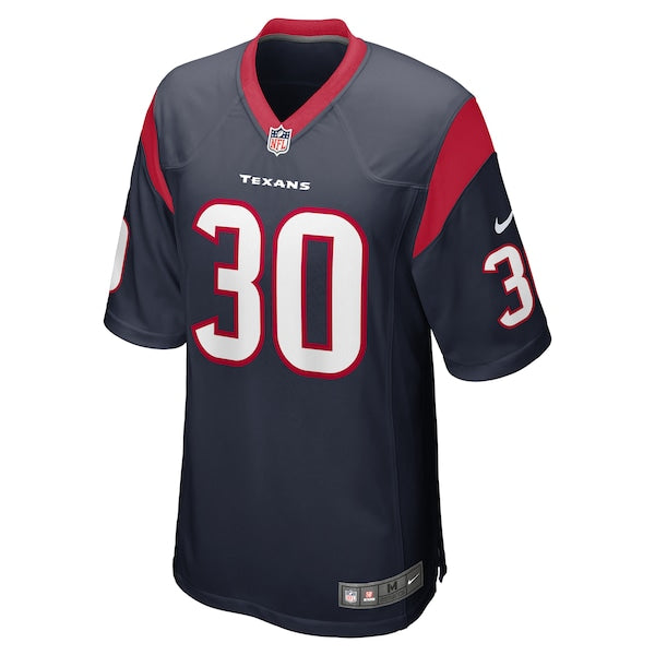 Ka'Dar Hollman Houston Texans Nike Team Game Jersey - Navy - Image 2