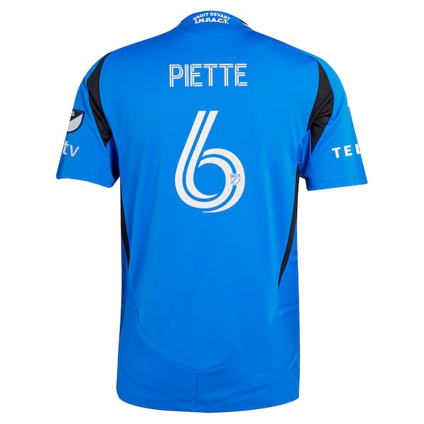 Samuel Piette CF Montreal adidas 2025 Montr¨¦al Original Authentic Player Jersey - Blue - Image 3