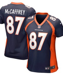 Ed McCaffrey Denver Broncos Nike Women's Retired Player Jersey - Navy/Orange