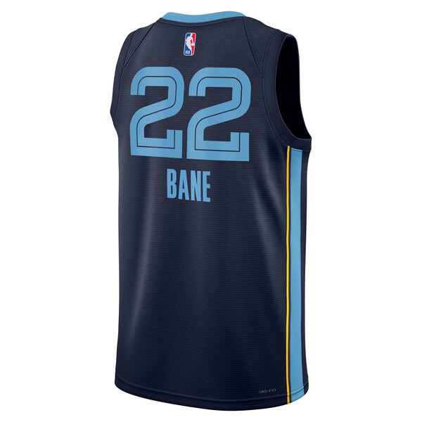 Desmond Bane Memphis Grizzlies Nike Unisex Swingman Badge Player Jersey - Icon Edition - Navy - Image 3