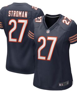 Greg Stroman Chicago Bears Nike Women's Team Game Jersey -  Navy