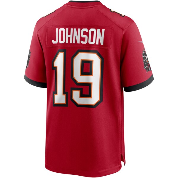 Keyshawn Johnson Tampa Bay Buccaneers Nike Game Retired Player Jersey - Red - Image 3