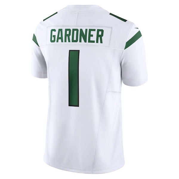 Ahmad Sauce Gardner New York Jets Nike Vapor F.U.S.E. Limited Jersey - White - Image 3
