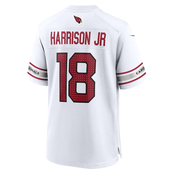 Marvin Harrison Jr. Arizona Cardinals Nike Player Game Jersey - White - Image 3
