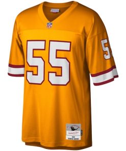 Alternative view of Derrick Brooks Tampa Bay Buccaneers Big & Tall 1995 Legacy Retired Player Jersey - Orange