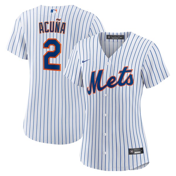 Luisangel Acu?a New York Mets Nike Women's Home Replica Player Jersey - White